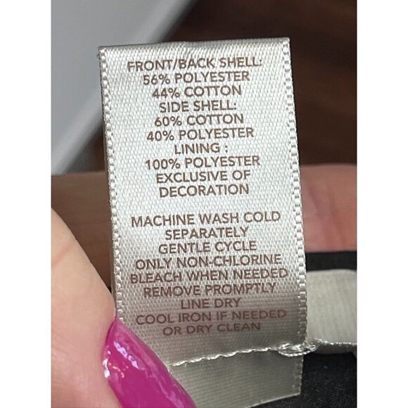 Loft Chic Animal Print Skirt 10 Black Tweed Indie Hippie Edgy Urban Western 80s - Picture 9 of 10